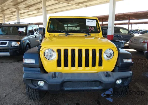 2019 Jeep Wrangler Sport S 4X4 z USA, uszkodzony, nr VIN 1C4HJXAN1KW602005